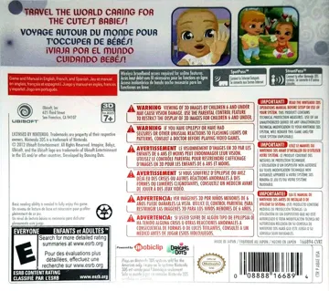 Imagine Babyz(USA) box cover back